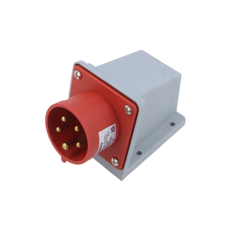 Conector: alimentare AC; soclu; tată; 16A; 400V; IEC 60309; IP44