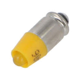 Lampă LED; galbenă; 6VDC; Nr.diode: 1