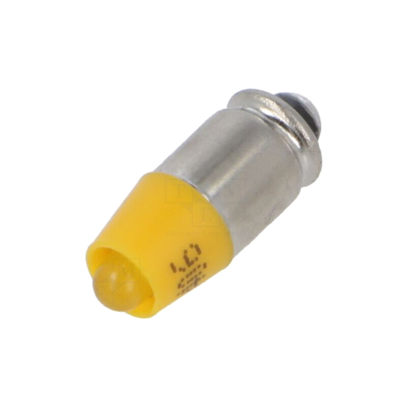 Lampă LED; galbenă; 6VDC; Nr.diode: 1