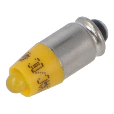 Lampă LED; galbenă; 12VDC; 12VAC; Nr.diode: 1