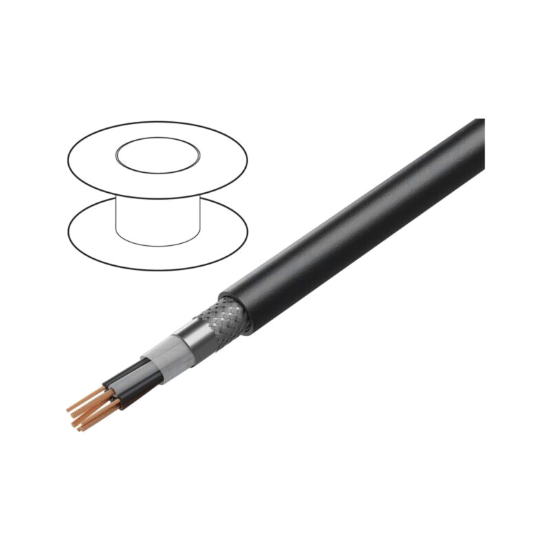Cablu; BiTservo UV 3plus 2XSLCHK-J; 3G0,5mm2,3x2,5mm2; litat; Cu Cablu; BiTservo UV 3plus 2XSLCHK-J; 3G0,5mm2,3x2,5mm2; litat; Cu