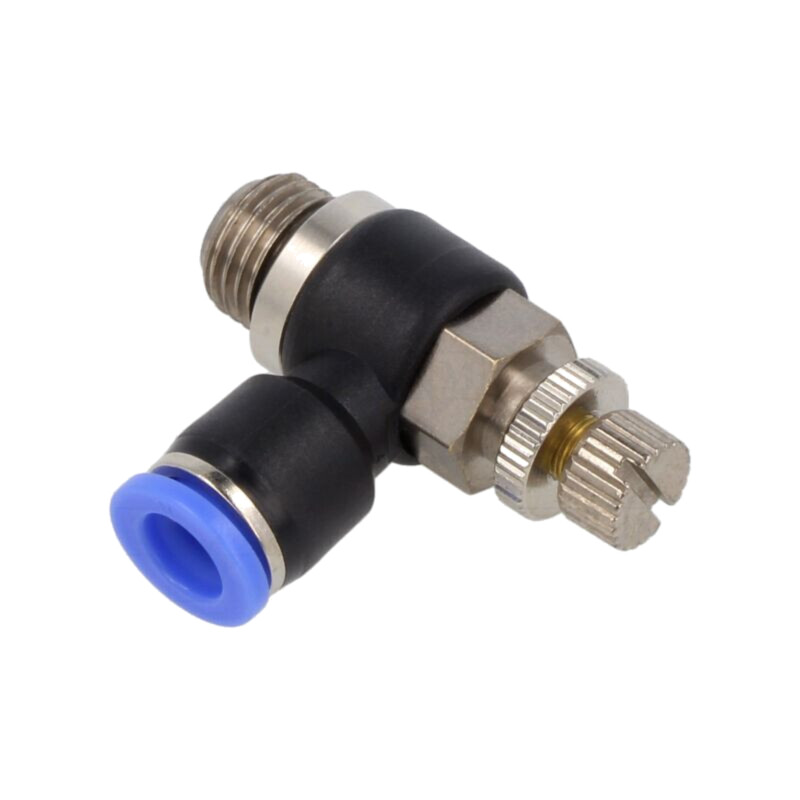 Supapă anti-retur; -0,95÷15bar; alamă nichelată,PBT; 8mm; 0÷60°C