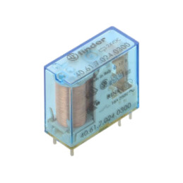 Releu: electromagnetic; SPST-NO; Ubobină: 24VDC; 16A; 40.61; 1,15kΩ
