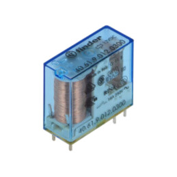 Releu: electromagnetic; SPST-NO; Ubobină: 12VDC; 16A; 40.61; 220Ω