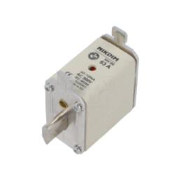Siguranţă: siguranţă; 63A; 500VAC; gG; industrial; NH00