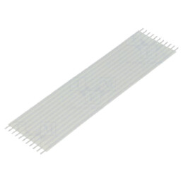 Conector: cablu jumper flexibil; P.cablu-bandă: 2,54mm; drepte