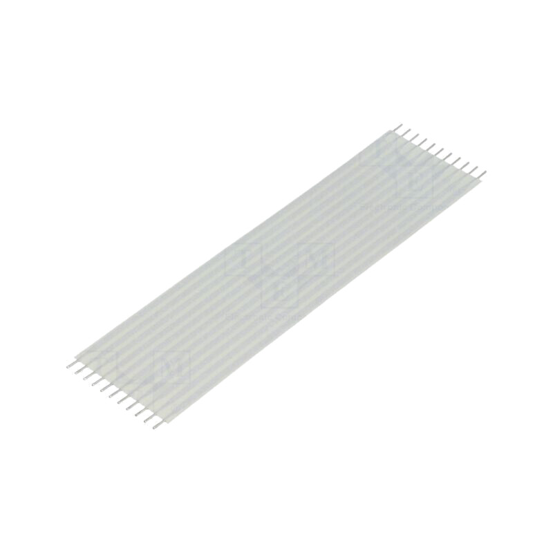Conector: cablu jumper flexibil; P.cablu-bandă: 2,54mm; drepte