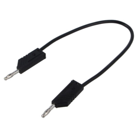 Cablu de măsurare; 60VDC; 30VAC; 32A; Lung: 250mm; roşie