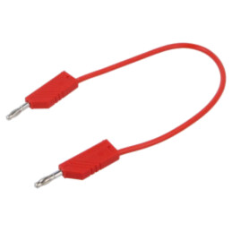Cablu de măsurare; 60VDC; 30VAC; 32A; Lung: 250mm; neagră