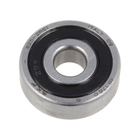 Lagăr: cu bile pe un singur rând; Øint: 5mm; Øext: 16mm; W: 5mm