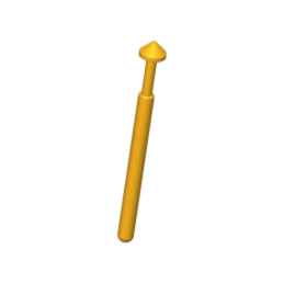 Ac de testare; Abatere arc lucru: 4,4mm; 8A; Contacte: CuBe; 2N