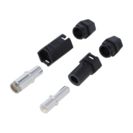 Conector: alimentare DC; mufă; tată + mamă; QS; 60A; 500V; PIN: 1