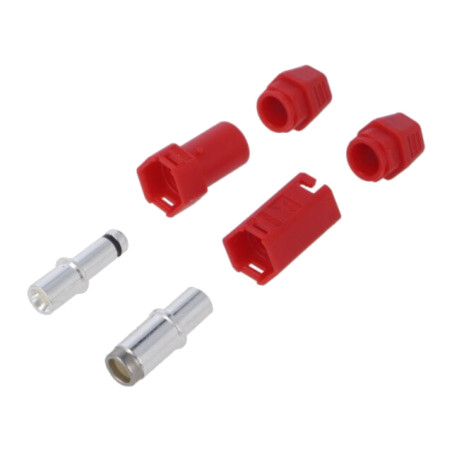 Conector: alimentare DC; mufă; tată + mamă; QS; 60A; 500V; PIN: 1