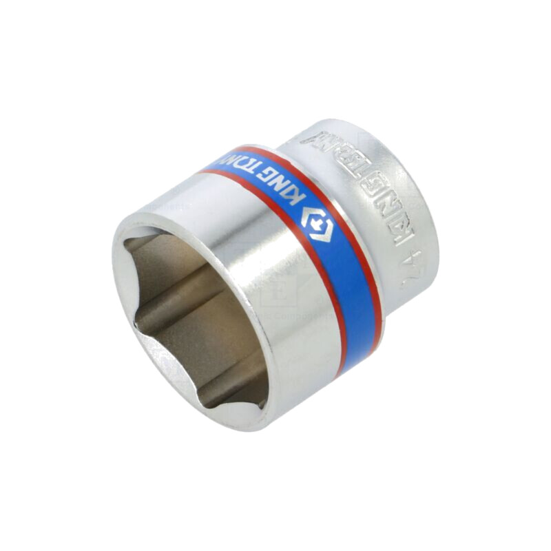 Cap; 6-puncte,tubulară; 24mm; 3/8"; Lung.manşon: 32mm; scurtă