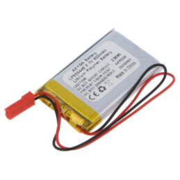 Acumul: Li-Po; 3,7V; 800mAh; cabluri,contector JST SYP-02T-1