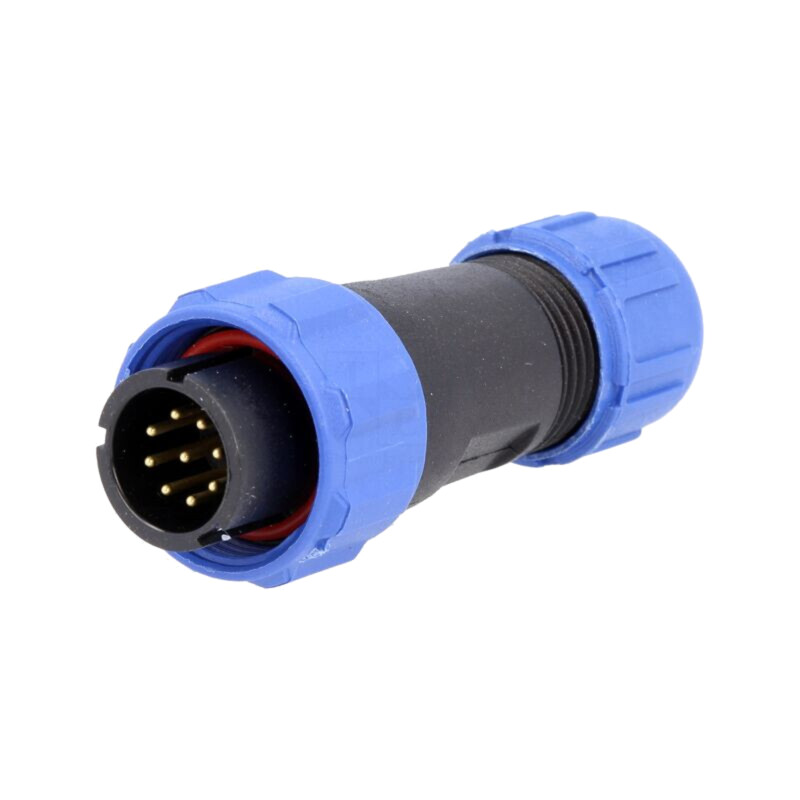 Conector: circular; mufă; tată; PIN: 9; IP68; SP13; 4÷6,5mm; 3A; 125V Conector: circular; mufă; tată; PIN: 9; IP68; SP13; 4÷6,5mm; 3A; 125V