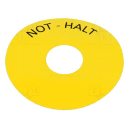 Inel plat de avertizare; 22mm; 3SU1.5; -25÷70°C; Øorif.mont: 22mm
