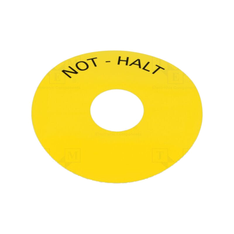 Inel plat de avertizare; 22mm; 3SU1.5; -25÷70°C; Øorif.mont: 22mm