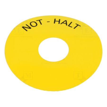 Inel plat de avertizare; 22mm; 3SU1.5; -25÷70°C; Øorif.mont: 22mm