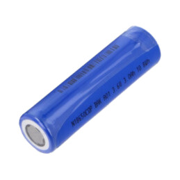 Acumul: Li-Ion; 18650,MR18650; 3,6V; 3000mAh; Ø18,55x65,2mm; 20A