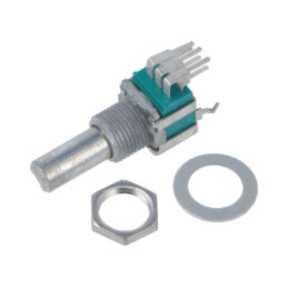 Potenţiometru: axial; singură tură,vertical; 10kΩ; ±20%; 6mm