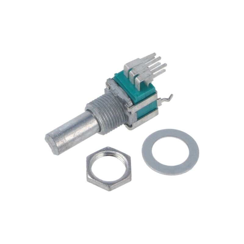 Potenţiometru: axial; singură tură,vertical; 10kΩ; ±20%; 6mm Potenţiometru: axial; singură tură,vertical; 10kΩ; ±20%; 6mm