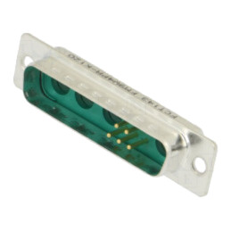 connector FCT ML DSUB SDR PLG 9W4