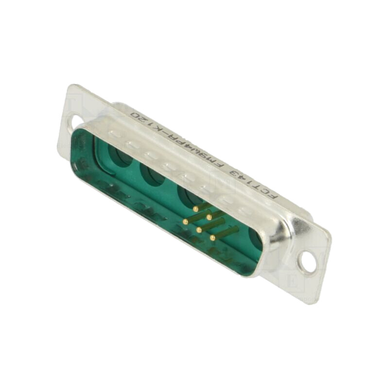connector FCT ML DSUB SDR PLG 9W4