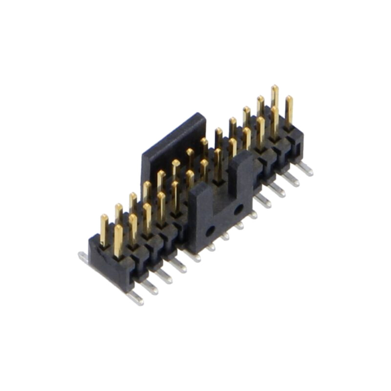 Conector: şiruri pini; soclu; tată; PIN: 26; verticală; SMT; 1,27mm