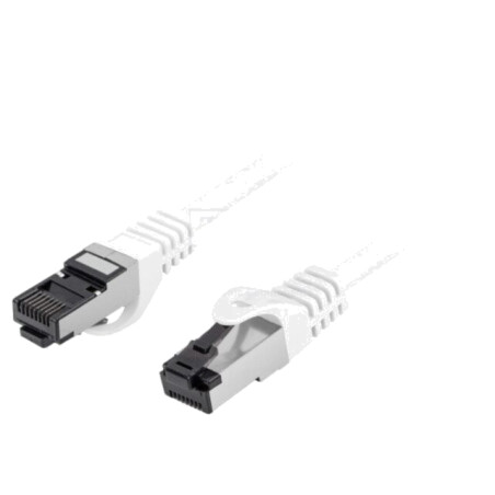 Patch cord; RJ45 mufă,din ambele părţi; S/FTP; Cat 8.1; litat; Cu