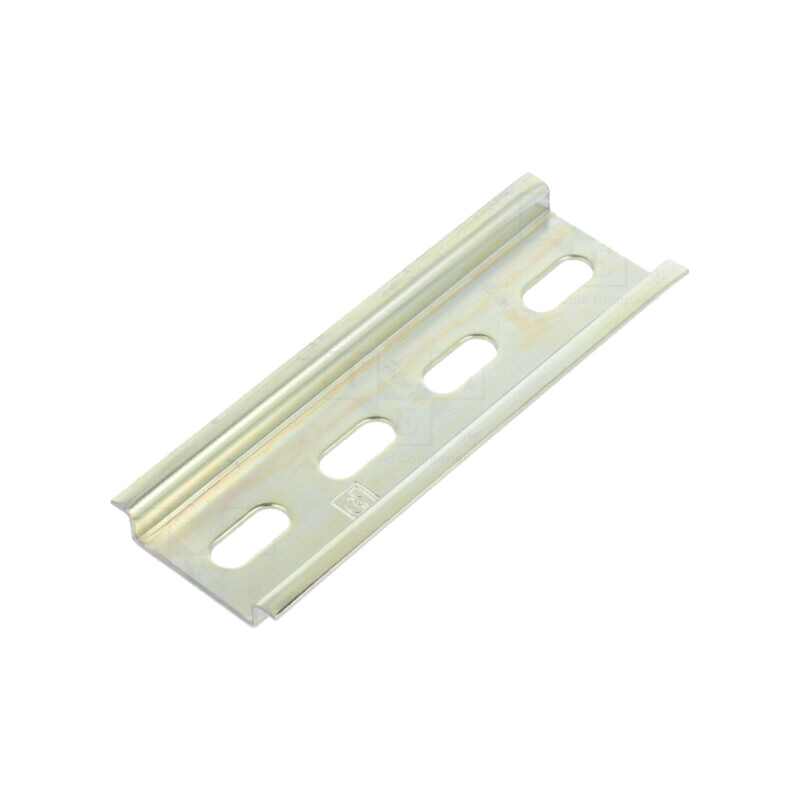 Şină DIN; oţel; L: 100mm; W: 35mm; TS35 x 7.5; Înălţ.profil: 7,5mm Şină DIN; oţel; L: 100mm; W: 35mm; TS35 x 7.5; Înălţ.profil: 7,5mm