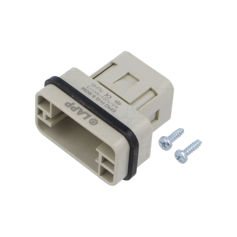 Conector: HDC; inserturi de contact; tată; EPIC H-Q; PIN: 9; 16A Conector: HDC; inserturi de contact; tată; EPIC H-Q; PIN: 9; 16A