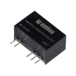 Convertor: DC/DC; 2,25W; Uintr: 10,8÷13,2VDC; Uieş: 20VDC; SIP7; THT