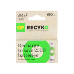 Acumul: Ni-MH; AAA,R3; 1,2V; 650mAh; LSD; blister; Ready2Use; 2buc.