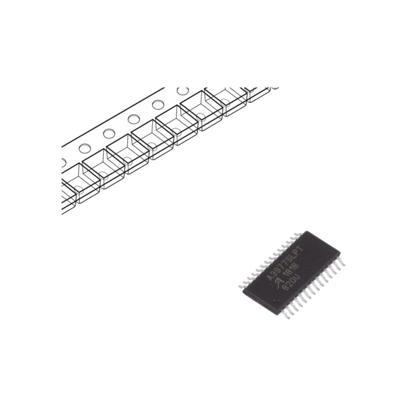IC: driver; punte H; controler motor pas-cu-pas; TSSOP28; 2,5A