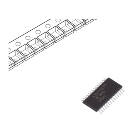 IC: driver; punte H; controler motor pas-cu-pas; TSSOP28; 2,5A