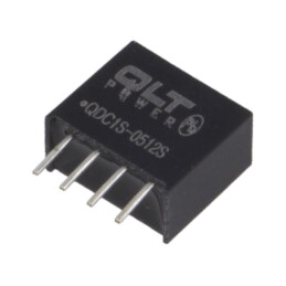 Convertor: DC/DC; 1W; Uintr: 4,5÷5,5VDC; Uieş: 12VDC; SIL4; 100kHz