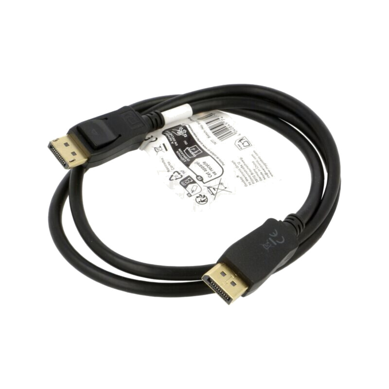 Cablu; DisplayPort mufă,din ambele părţi; PVC; 1m; negru; Fire: Cu Cablu; DisplayPort mufă,din ambele părţi; PVC; 1m; negru; Fire: Cu