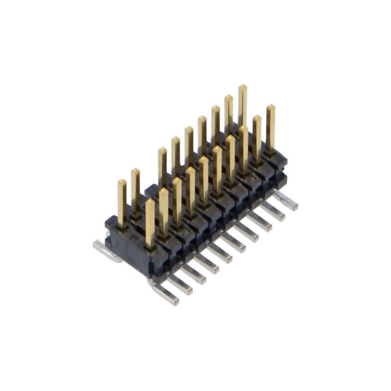 Conector: PCB-PCB; soclu; tată; PIN: 20; FTR; verticală; SMT; 1,27mm