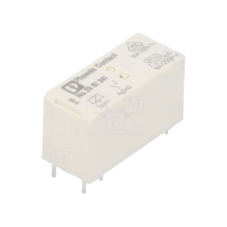 Releu: miniatură; SPST; Ubobină: 24VDC; Icontacte max: 16A; PCB