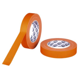 Tape: duct; W: 25mm; L: 25m; Thk: 0.3mm; fluorescent-orange; max.60°C