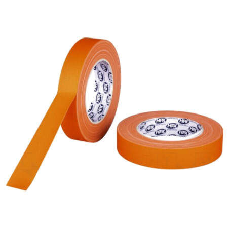 Tape: duct; W: 25mm; L: 25m; Thk: 0.3mm; fluorescent-orange; max.60°C