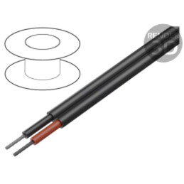 Cablu; XLS-R T; litat; Cu; 6mm2; XLPE; negru; 600V,1kV; Clasa: 5