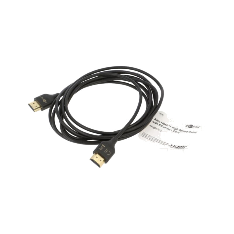 Cablu; HDMI mufă,din ambele părţi; 3m; negru; HDCP 2.2,HDMI 2.0 Cablu; HDMI mufă,din ambele părţi; 3m; negru; HDCP 2.2,HDMI 2.0