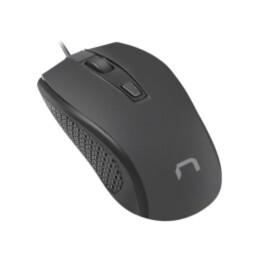 Mouse; neagră; USB A; optic,cu cablu; 1,8m; Nr.butoane: 3