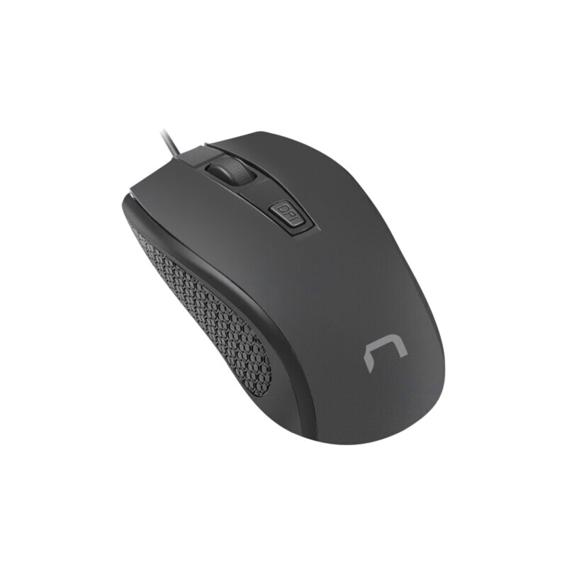 Mouse; neagră; USB A; optic,cu cablu; 1,8m; Nr.butoane: 3