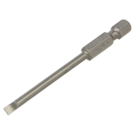 Capăt de şurubelniţă; plată; 3,5x0,6mm; Lung.tot: 70mm