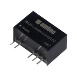 Convertor: DC/DC; 2,25W; Uintr: 21,6÷26,4VDC; Uieş: 20VDC; SIP7; THT