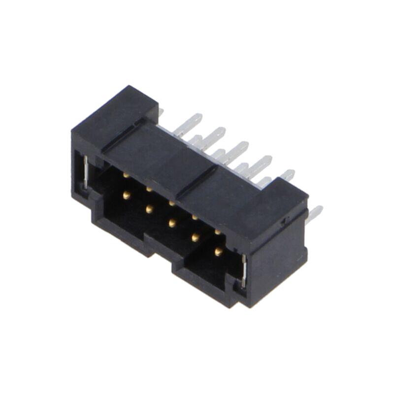 Conector: PCB-PCB; soclu; tată; PIN: 10; T2M; drept; 2,6A; THT; 2mm