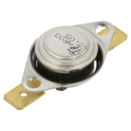 Senzor: termostat; SPST-NC; 65°C; 16A; 250VAC; terminali 6,3mm